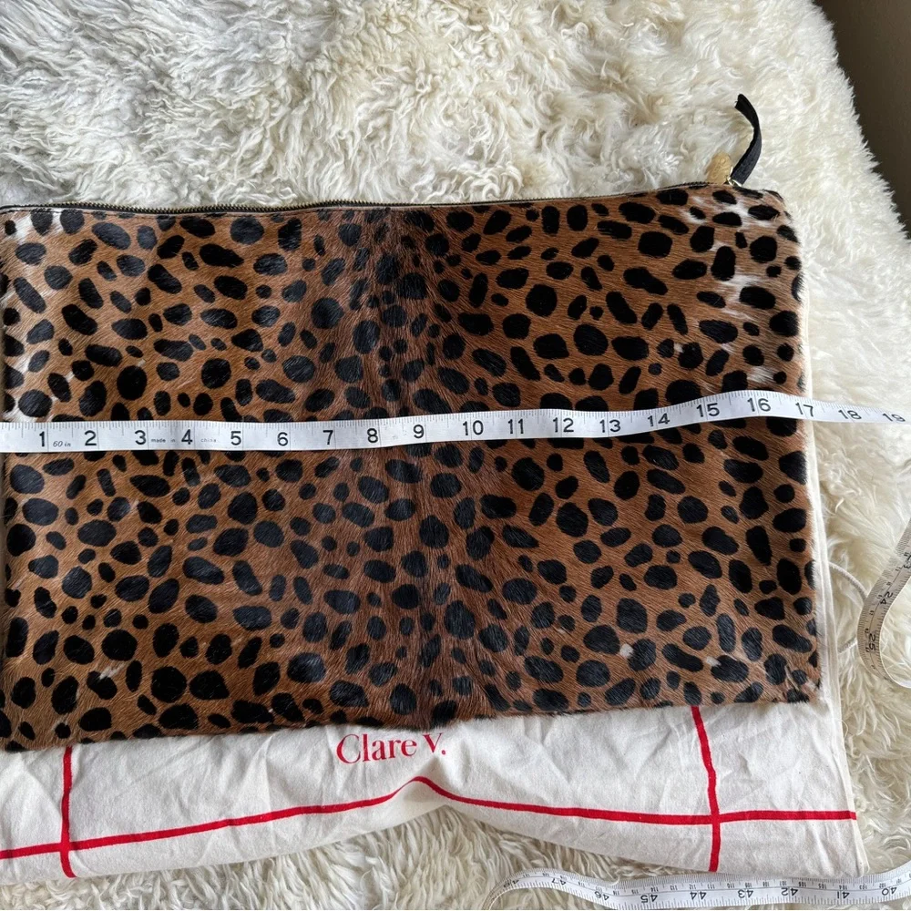 Clare V Cheetah Print Wristlet - Picture 4 of 13